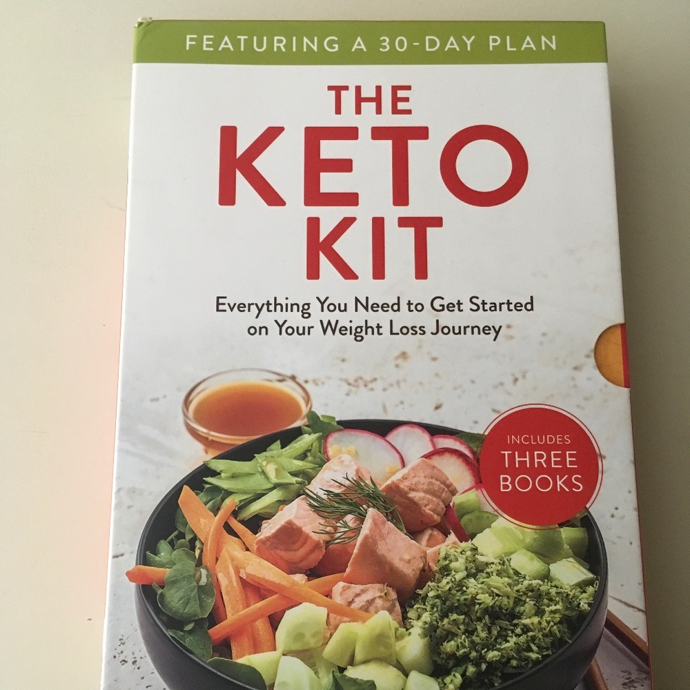 Keto 3-book 30-day plan diet